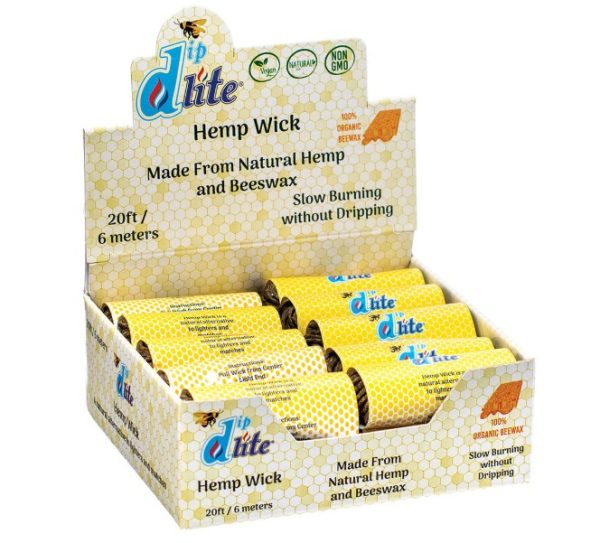 Hemp Wick 20Ft