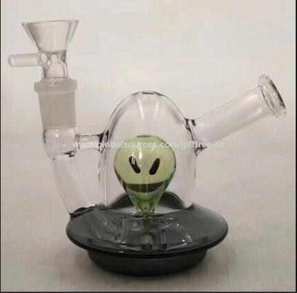 Mini Alien Glass Bong