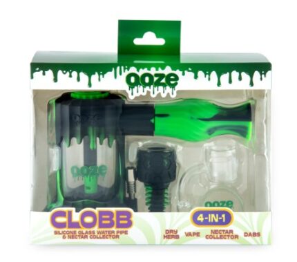 Ooze Clobb Silicone Water Pipe & Nectar Collector Chameleon