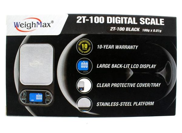 Weighmax 2T-100 Digital Scale 100G 0.01