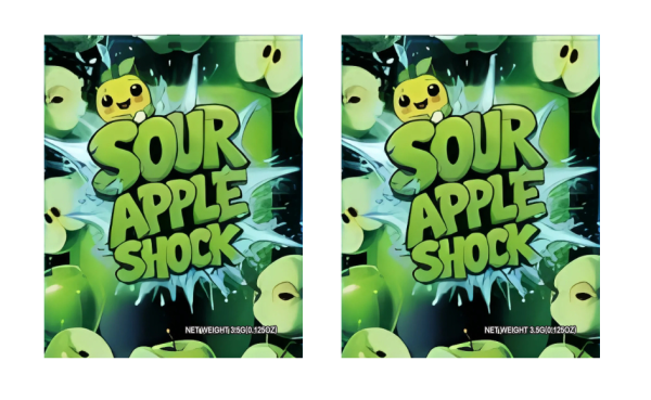 Sour Apple Shock 3.5g 100PCS/PACK