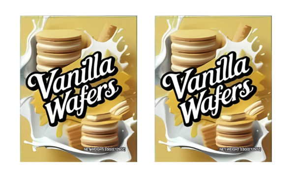 Vanilla Wafers 3.5g 100PCS/PACK