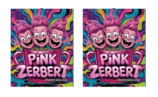 Pink Zerbert 3.5g 100PCS/PACK