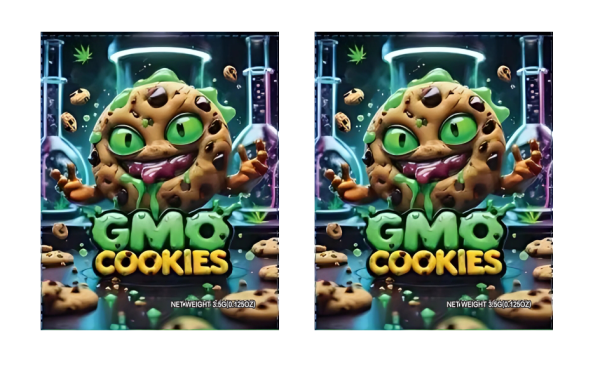 GMO Cookies 3.5g 100PCS/PACK