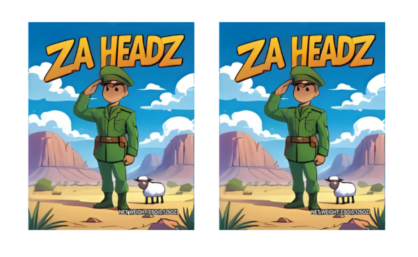 ZA Headz 3.5g 100PCS/PACK