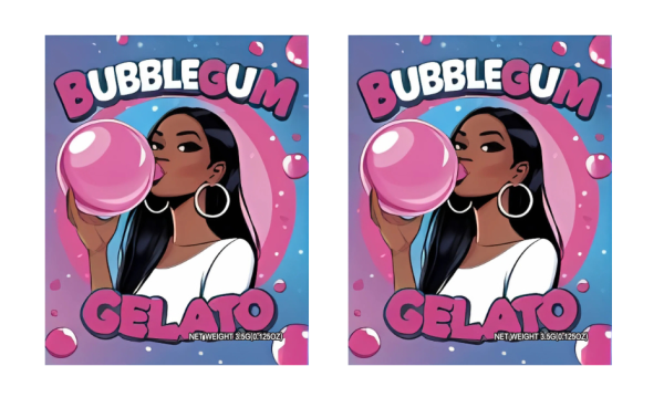 Bubblegum Gelato 3.5g 100PCS/PACK