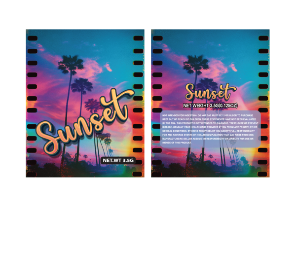 Sunset 3.5g 100PCS/PACK