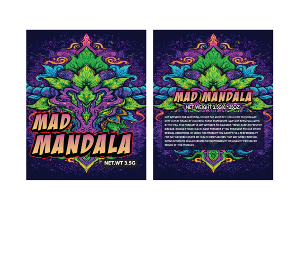 Mad mandala 3.5g 100PCS/PACK