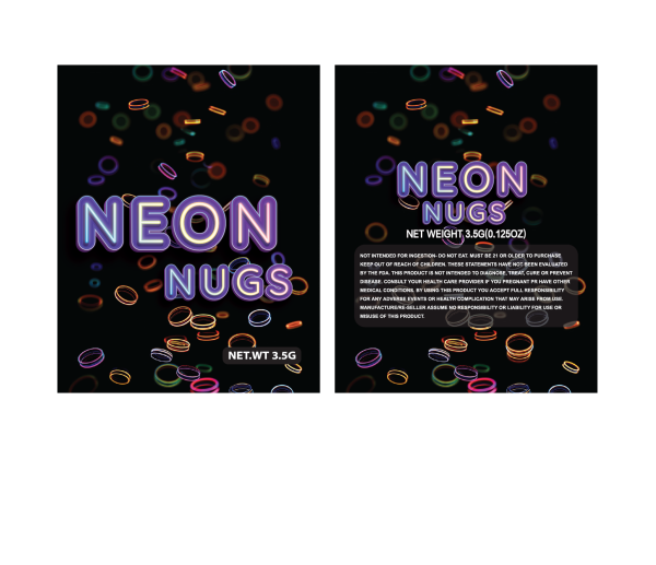 Neon nugs 3.5g 100PCS/PACK