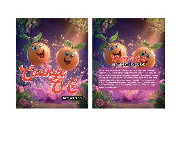 Orange OG 3.5g 100PCS/PACK