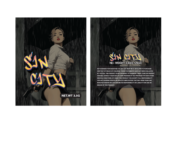 SIN CITY 3.5g 100PCS/PACK