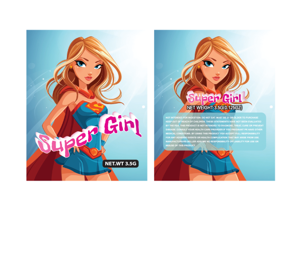 SUPER Girl 3.5g 100PCS/PACK