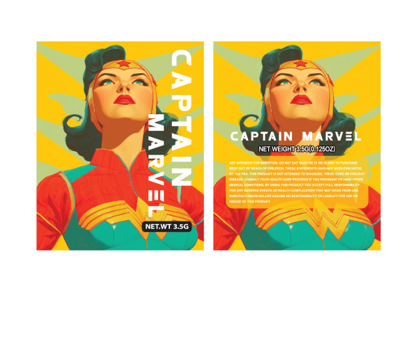Captain marvel 3.5g 100PCS/PACK