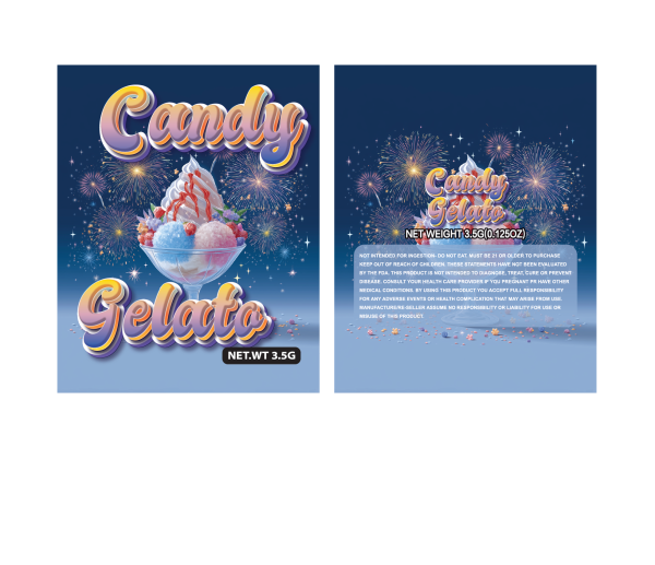 Candy gelato 3.5g 100PCS/PACK