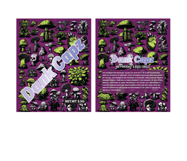 Dank capz 3.5g 100PCS/PACK