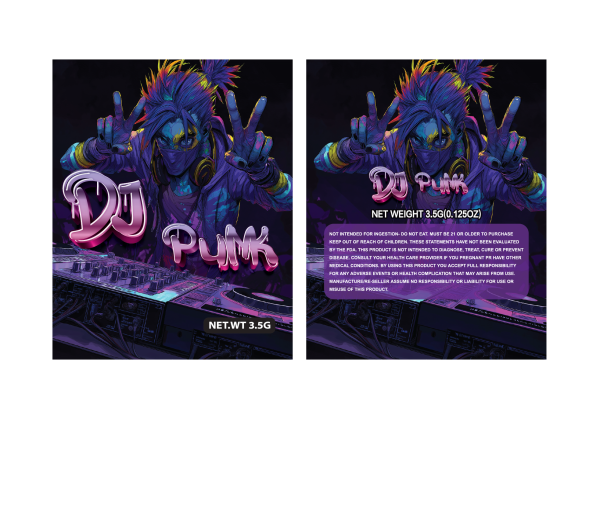 D j punk 3.5g 100PCS/PACK
