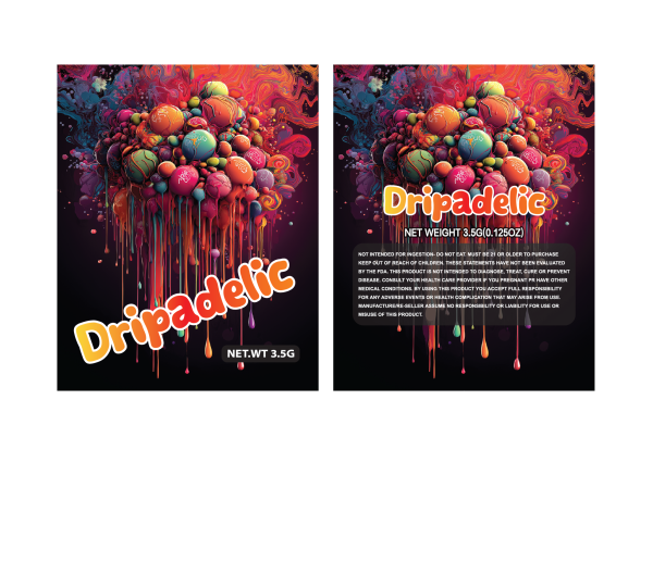 Dripadelic 3.5g 100PCS/PACK