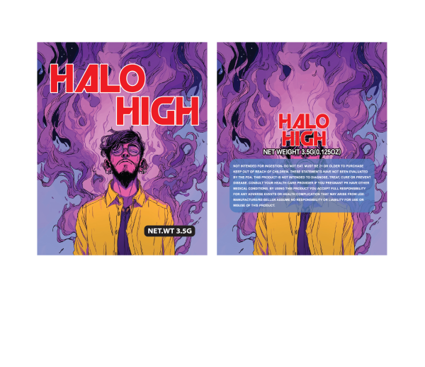 Halo high 3.5g 100PCS/PACK