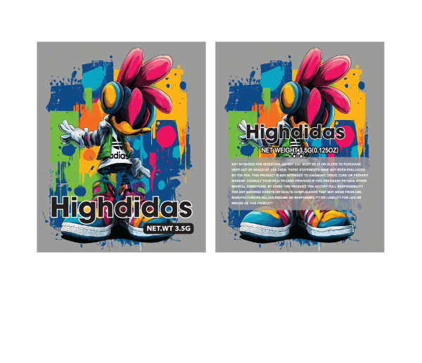 Highdidas 3.5g 100PCS/PACK
