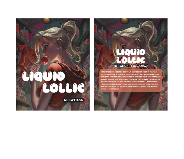 Liquid lollie 3.5g 100PCS/PACK
