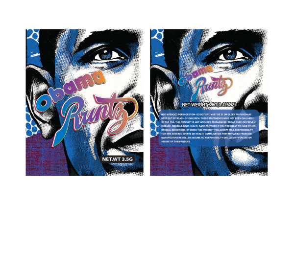 Obama runtz #3 3.5g 100PCS/PACK
