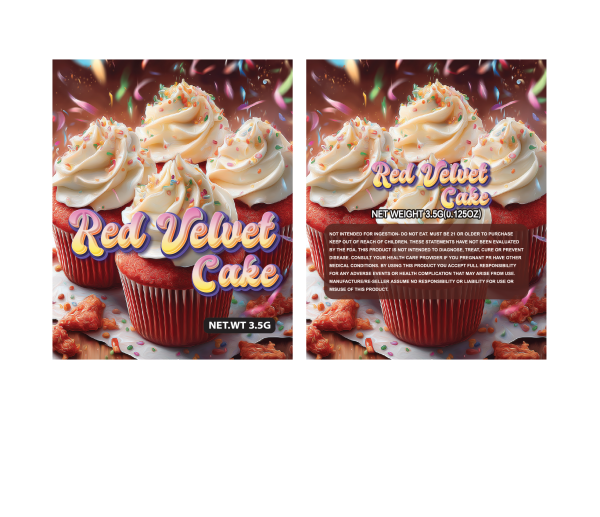 Red velvet cake 3.5g 100PCS/PACK