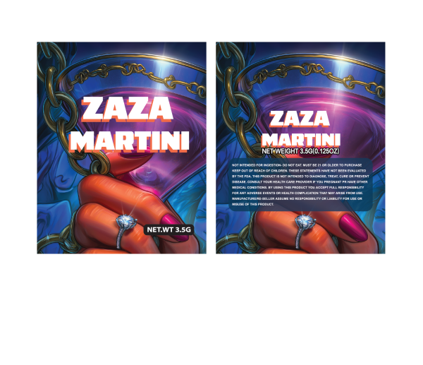 Zaza Martini 3.5g 100PCS/PACK
