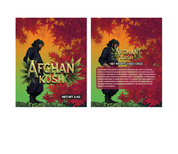 Afghan Kush #3 3.5g 100PCS/PACK
