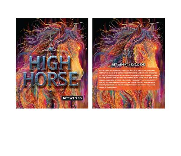 High horse 3.5g 100PCS/PACK