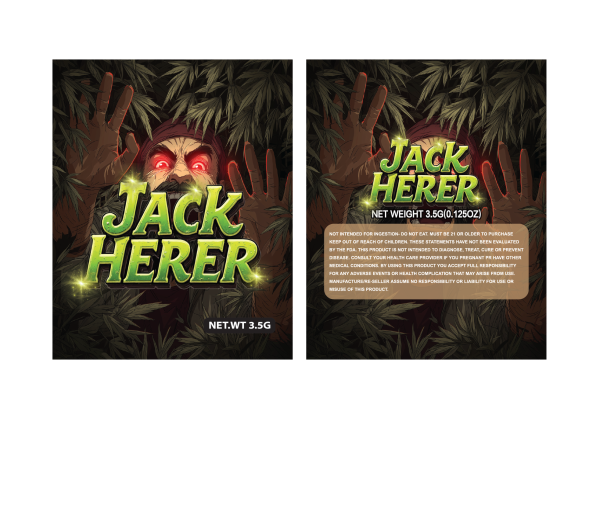 Jack herer #3 3.5g 100PCS/PACK
