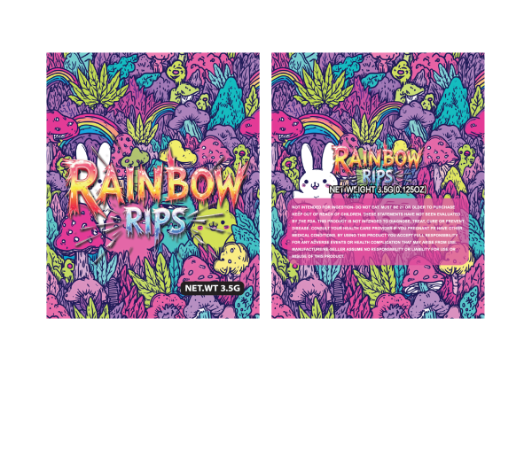 Rainbow Rips 3.5g 100PCS/PACK