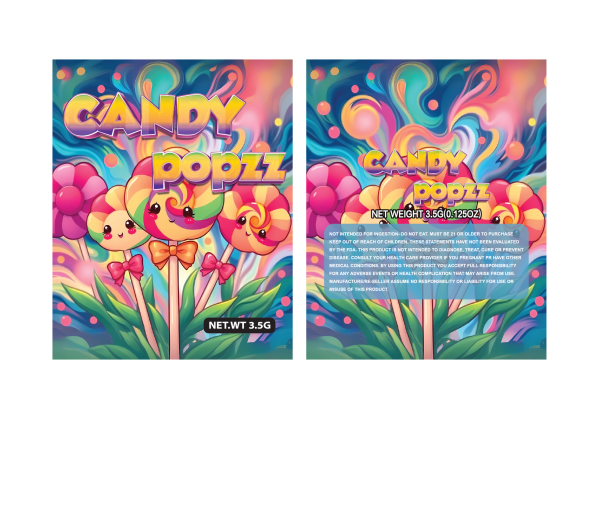 Candy popzz 3.5g 100PCS/PACK