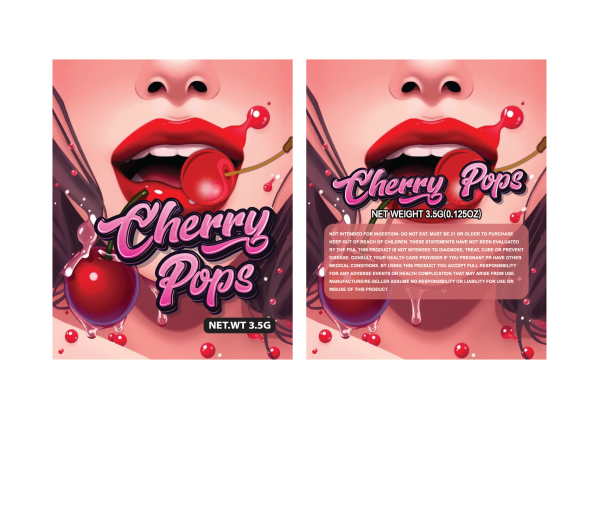 Cherry pops 3.5g 100PCS/PACK