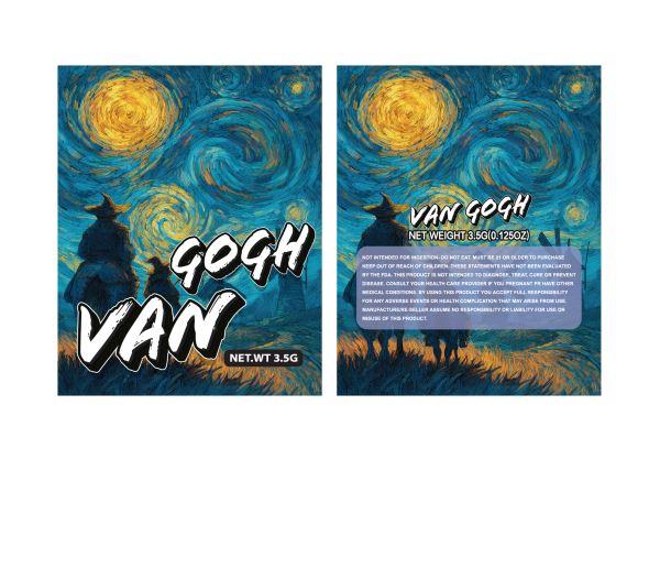 Van gogh 3.5g 100PCS/PACK
