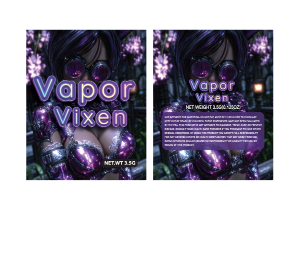 Vapor vixen 3.5g 100PCS/PACK