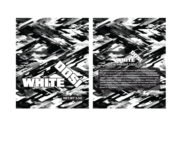 Dosi White 3.5g 100PCS/PACK