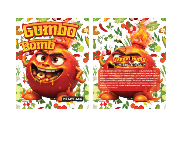 Gumbo bomb 3.5g 100PCS/PACK