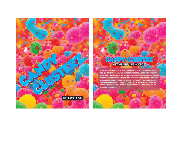 Candy clusterz 3.5g 100PCS/PACK