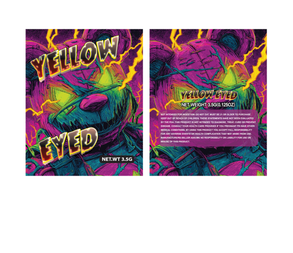 Yellow eyed 3.5g 100PCS/PACK