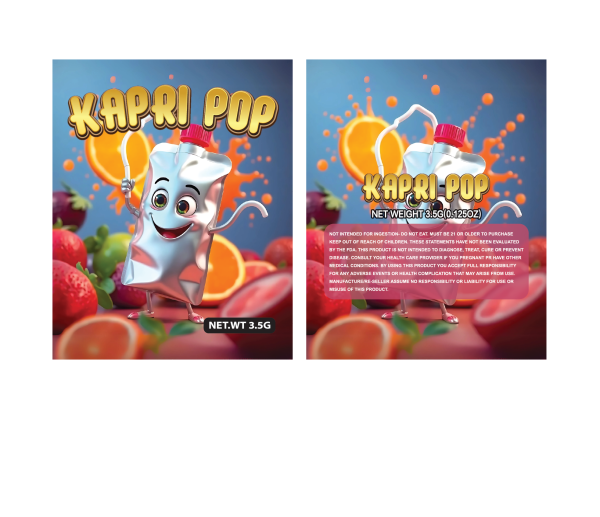 Kapri pop 3.5g 100PCS/PACK