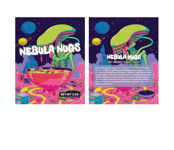 Nebula nugs 3.5g 100PCS/PACK