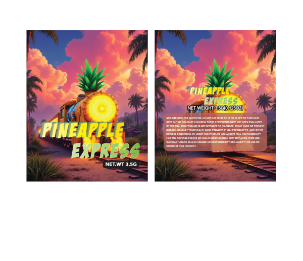 Pineapple express 3.5g 100PCS/PACK