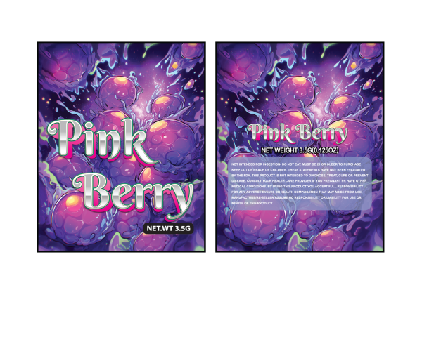 Pink berry 3.5g 100PCS/PACK