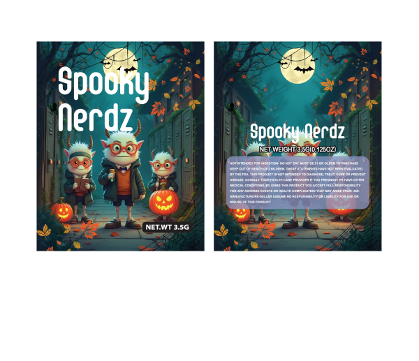 Spooky nerdz 3.5g 100PCS/PACK