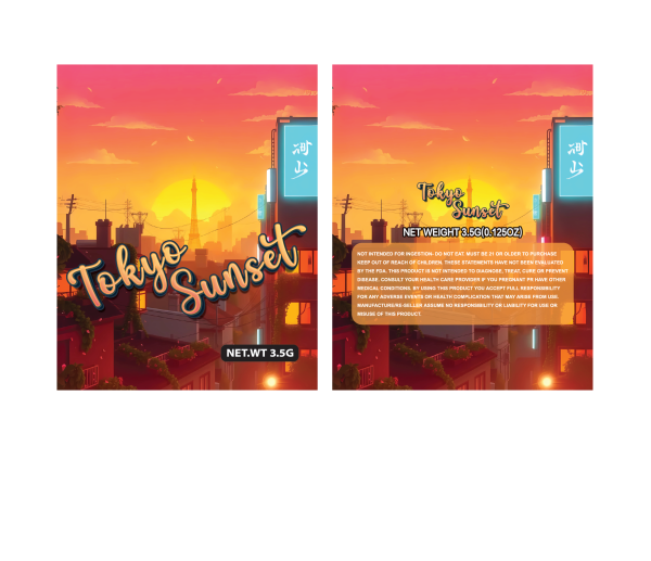 Tokyo's sunset 3.5g 100PCS/PACK