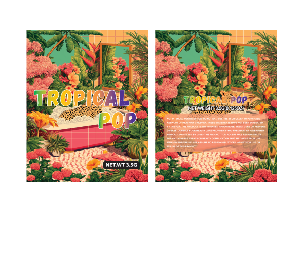 Tropical top 3.5g 100PCS/PACK