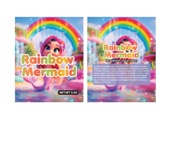 Rainbow mermaid 3.5g 100PCS/PACK