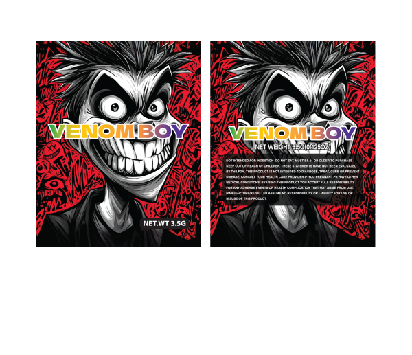 Venom boy 3.5g 100PCS/PACK