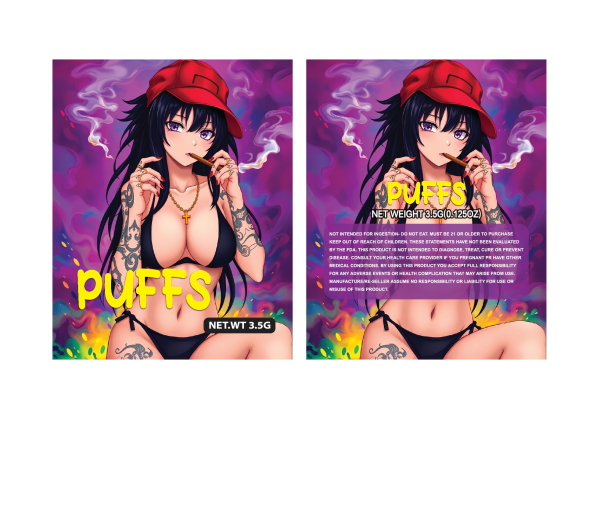 Puffs 3.5g 100PCS/PACK