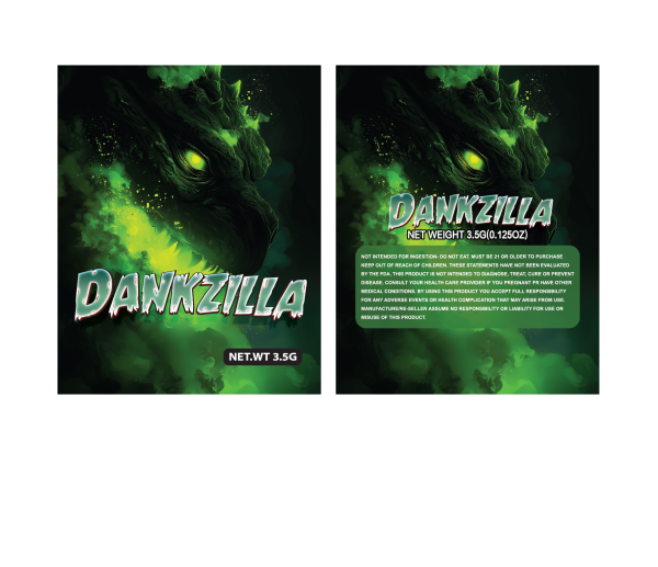 Dankzilla 3.5g 100PCS/PACK